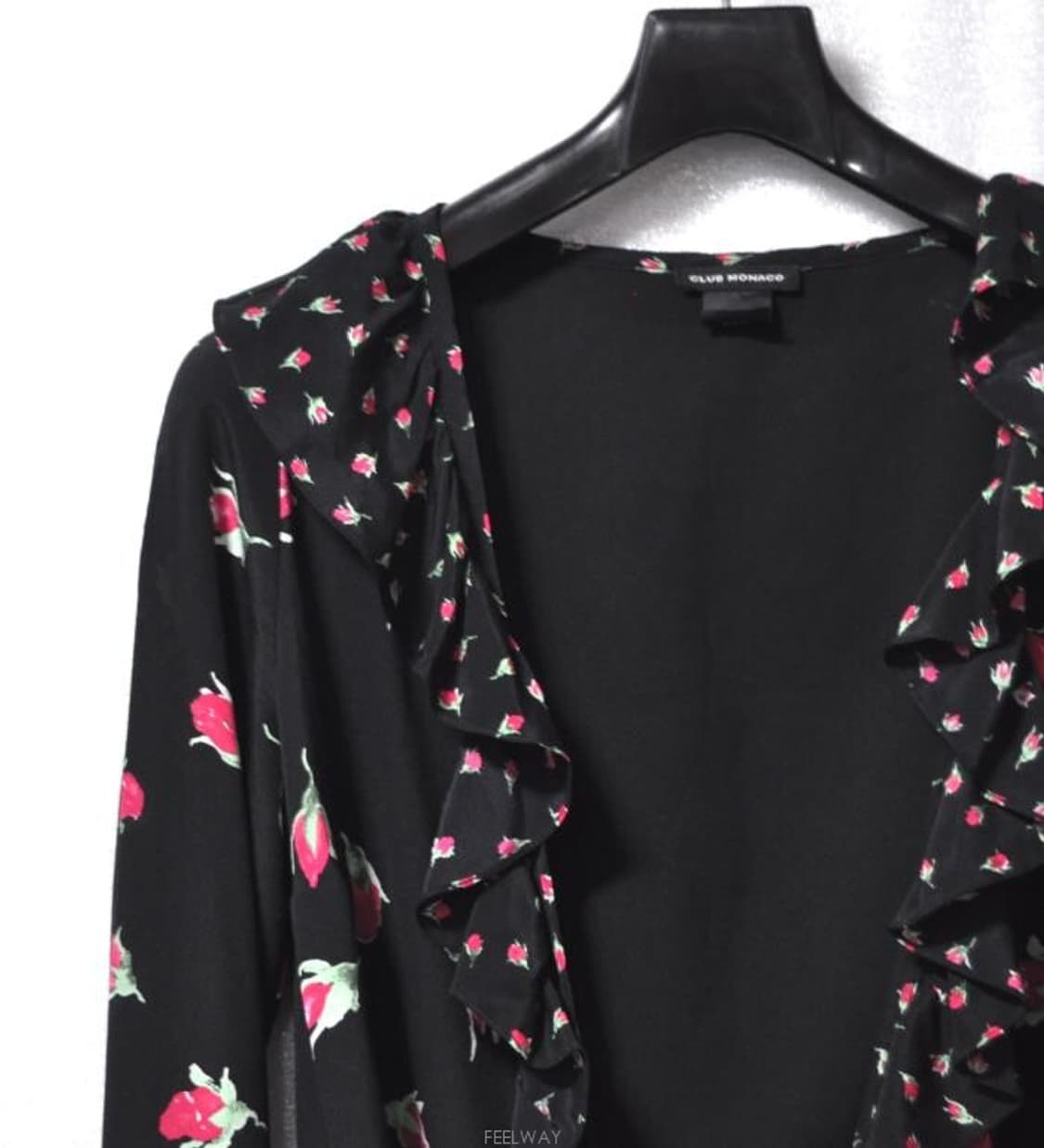 클럽모나코/여성실크자켓(실크100%)사이즈날씬55 상품이미지5