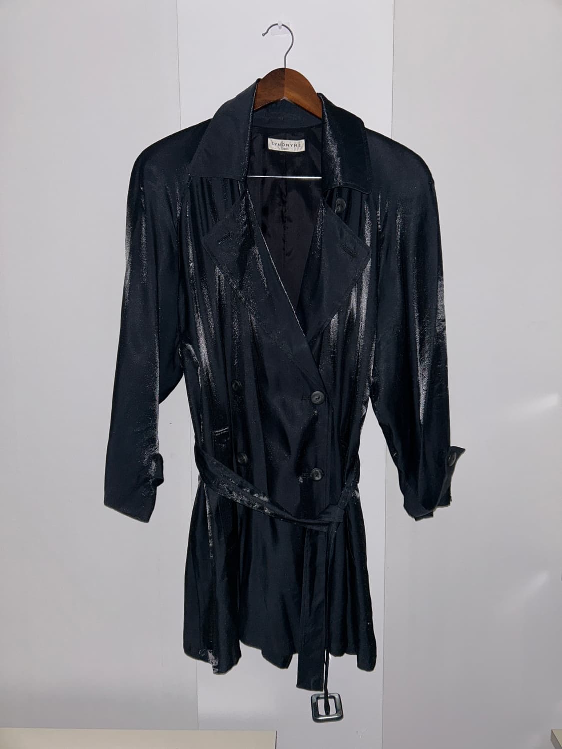 Satin Trench Coat / 빈티지 트렌치 코트 상품이미지2