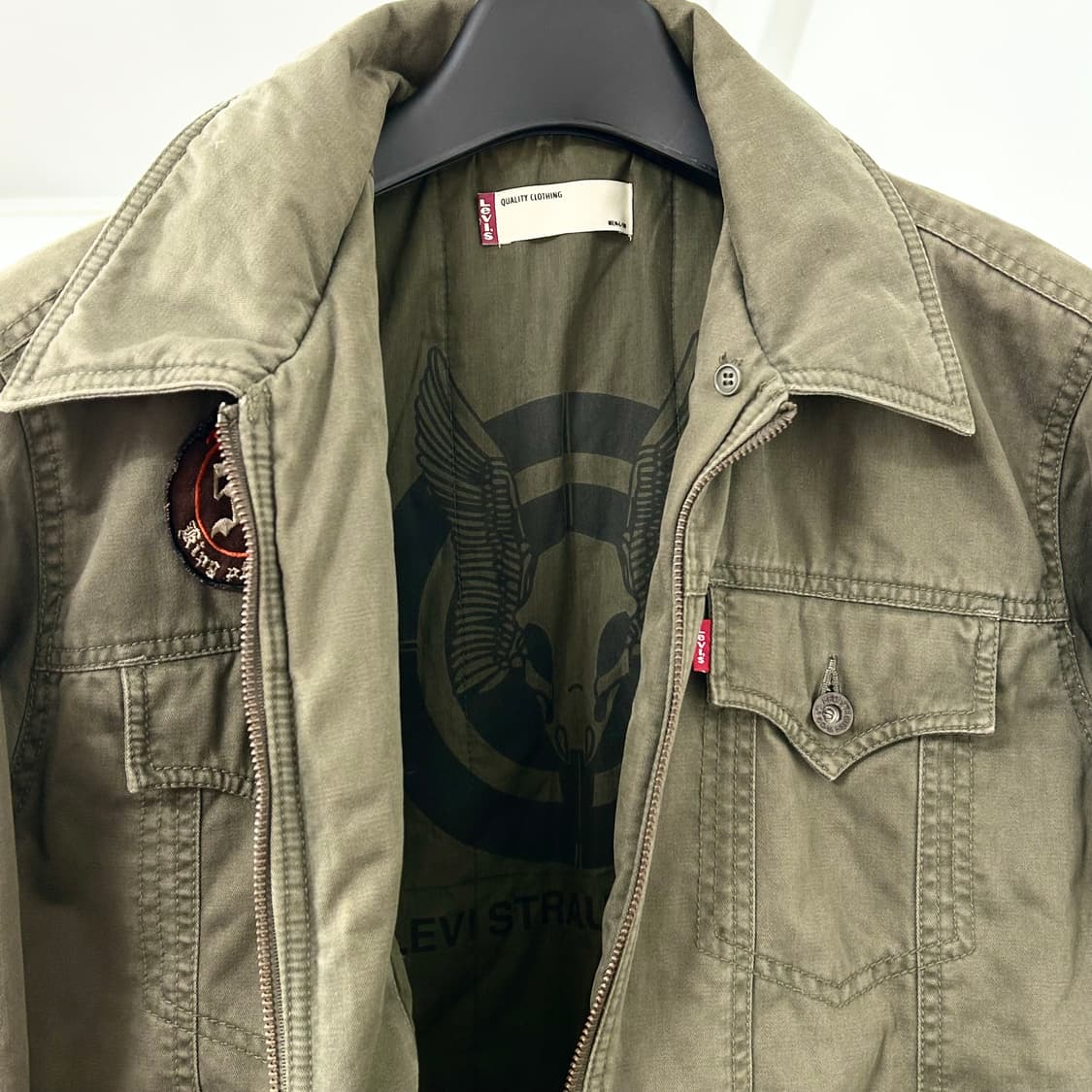 리바이스 패치워크 밀리터리 자켓 상품이미지6