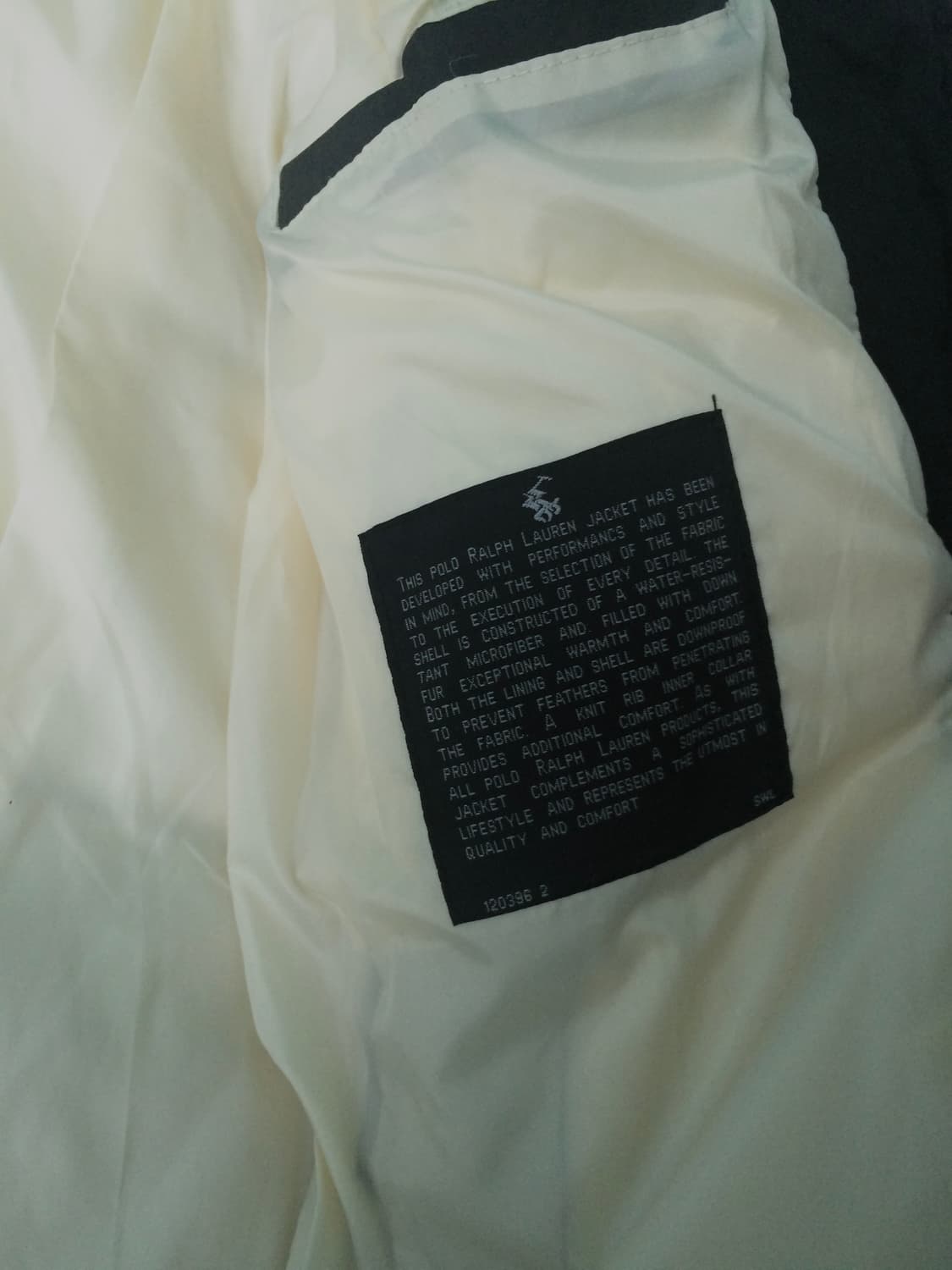 [새상품급] 폴로 랄프로렌 빅포니 브리튼 패딩 블랙m 상품이미지6