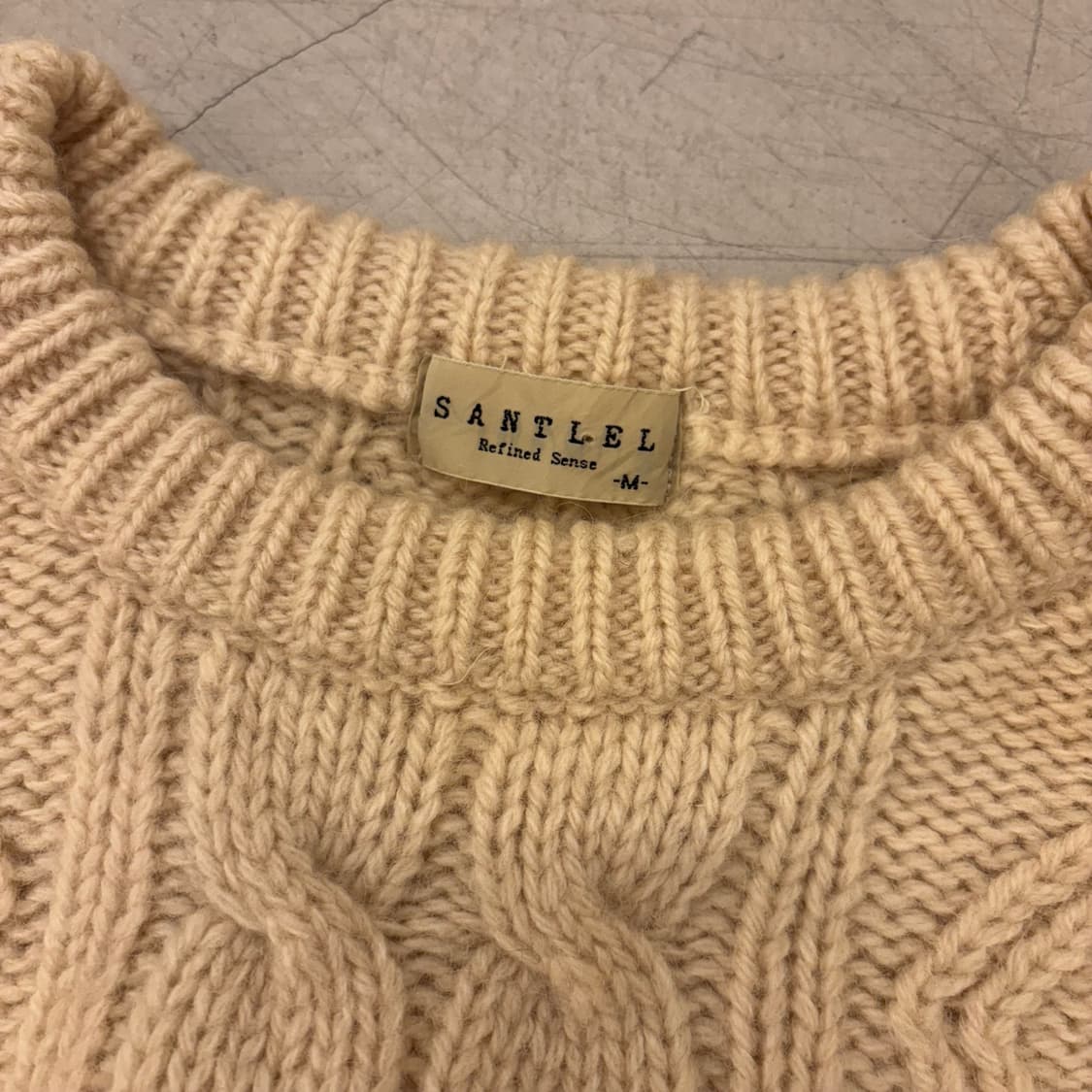 일본 빈티지 케이블 스웨터 니트 상품이미지3