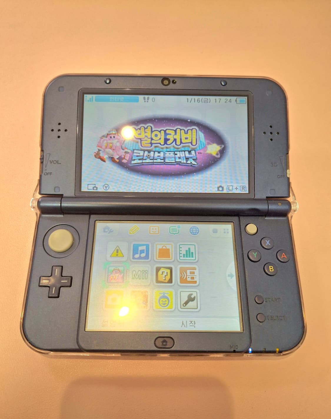 Nintendo new 3ds xl 블루 급처 상품이미지9