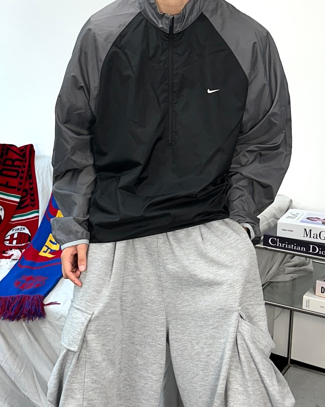 나이키 00s 블랙 그레이 웜업 2XL 상품이미지2