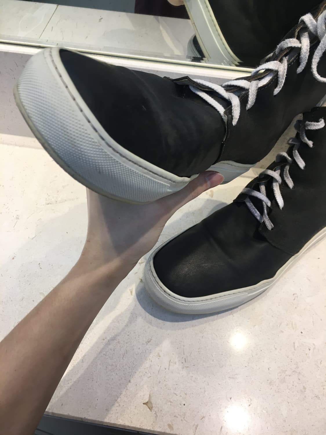 incarnation cordovan leather  boots 상품이미지9