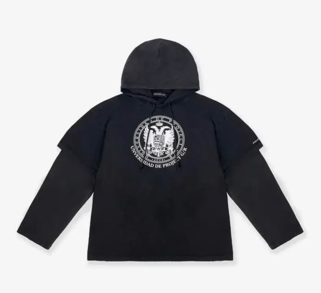 프로젝트GR 팝업 롱슬리브 블랙 (1) 상품이미지1