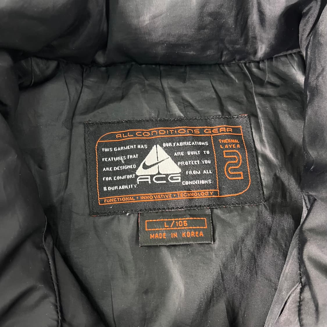 105 나이키 ACG 올드스쿨 패딩 조끼 상품이미지4