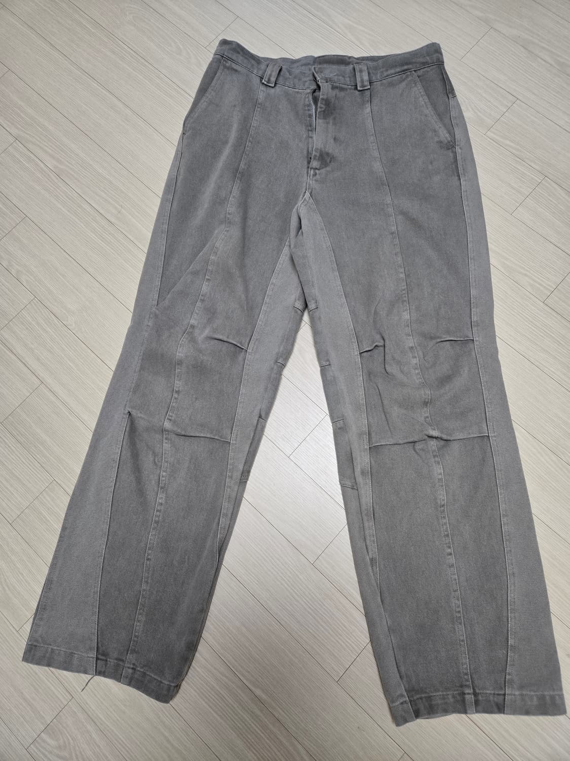 [L]이그노타 CORE:12 WASHED ZIP PANTS (SAND) 상품이미지1