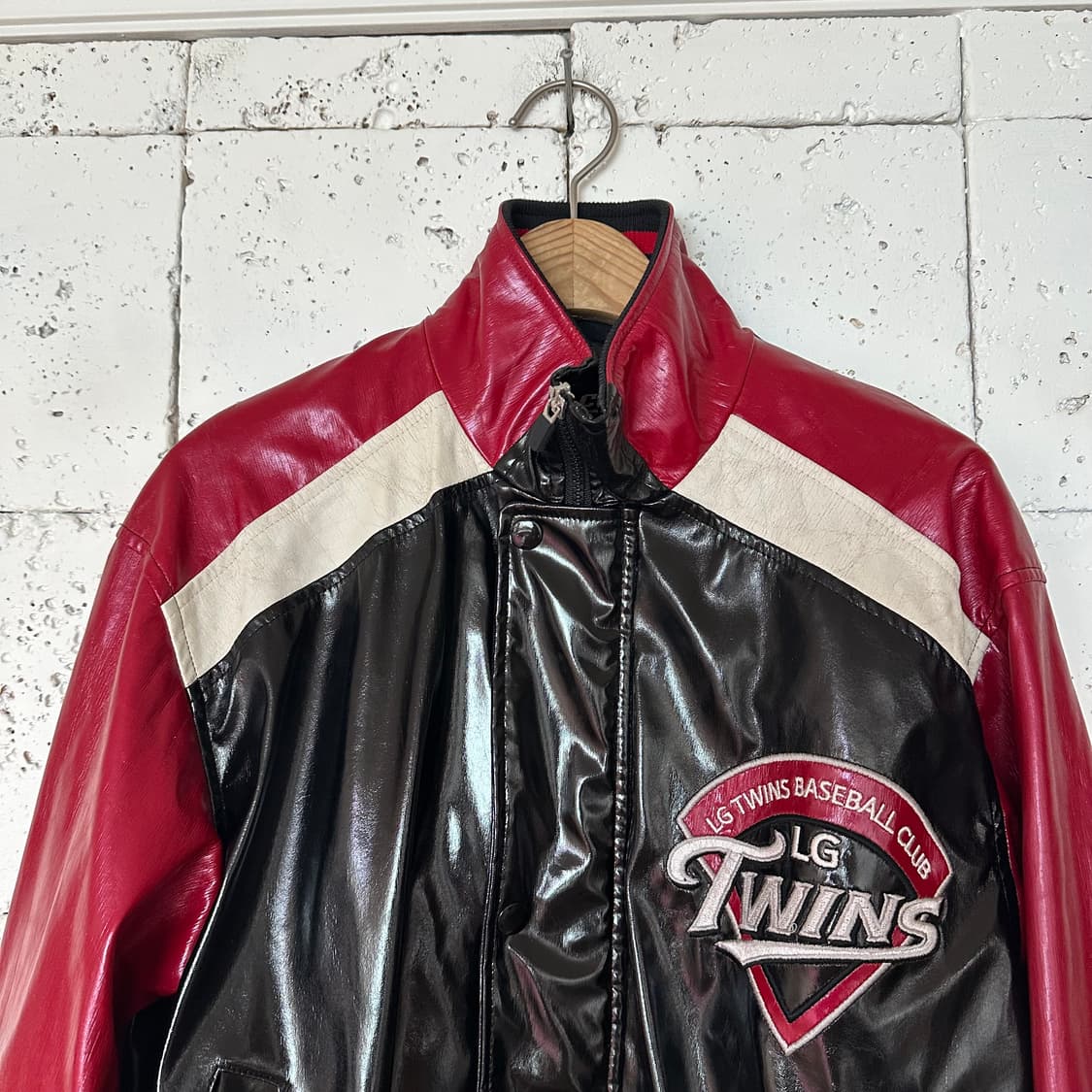 M LG트윈스 유광 자켓 상품이미지2