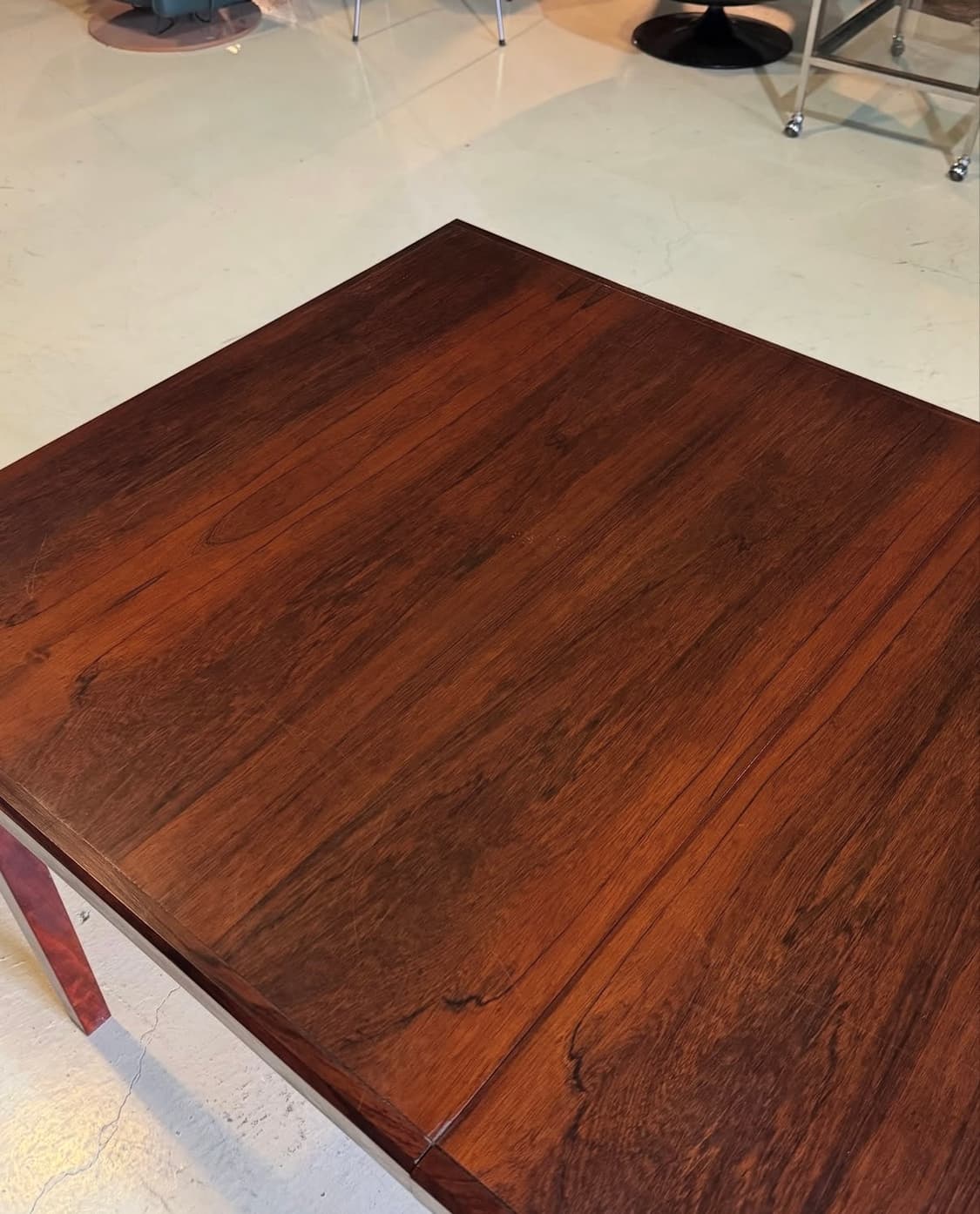 빈티지가구 60s 로즈우드 사각 다이닝 테이블 상품이미지4