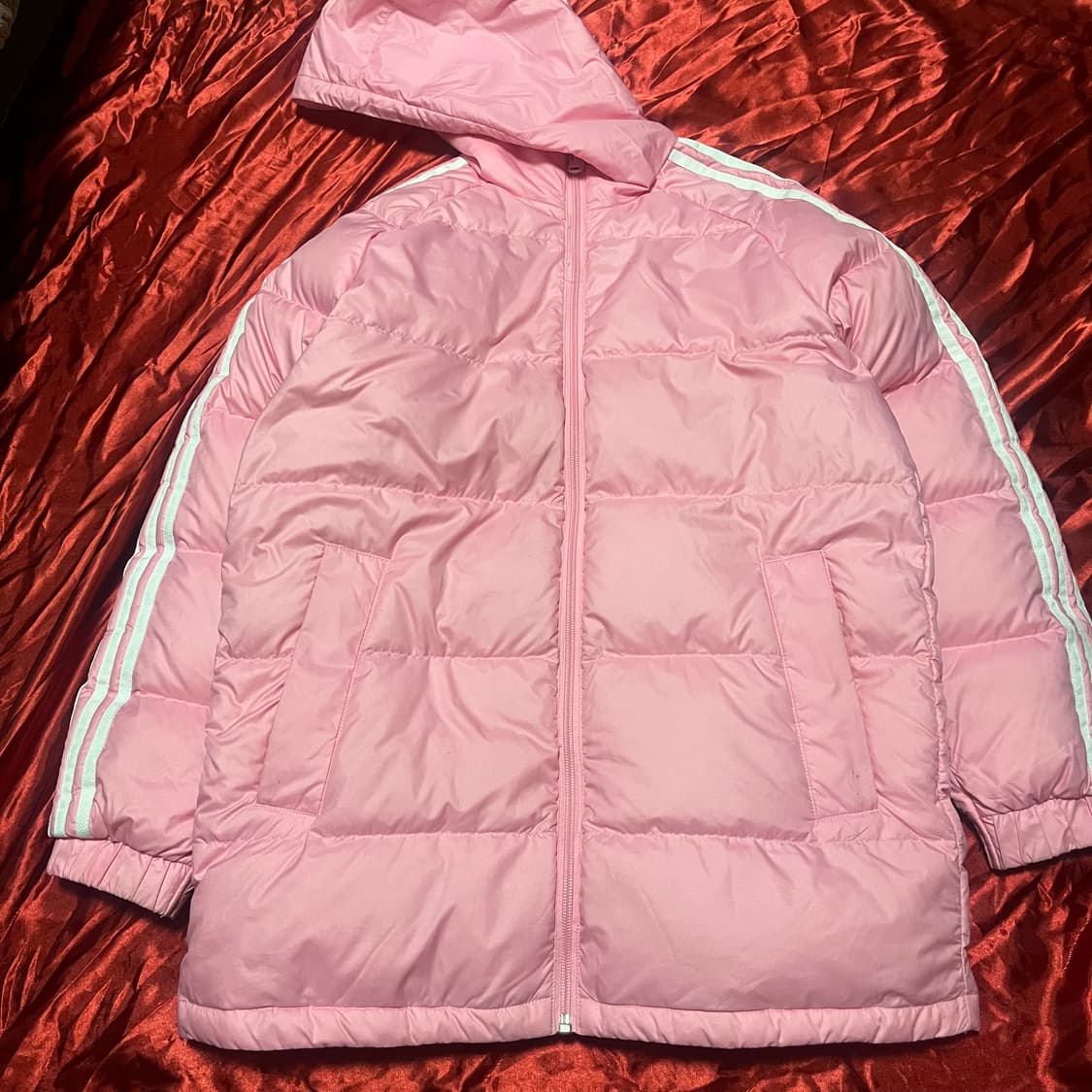 딸기우유 아디다스 패딩 상품이미지1