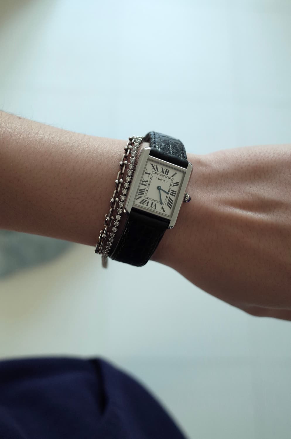 넘버링 #3910 테니스 팔찌 2mm (착용사진 O) 상품이미지2