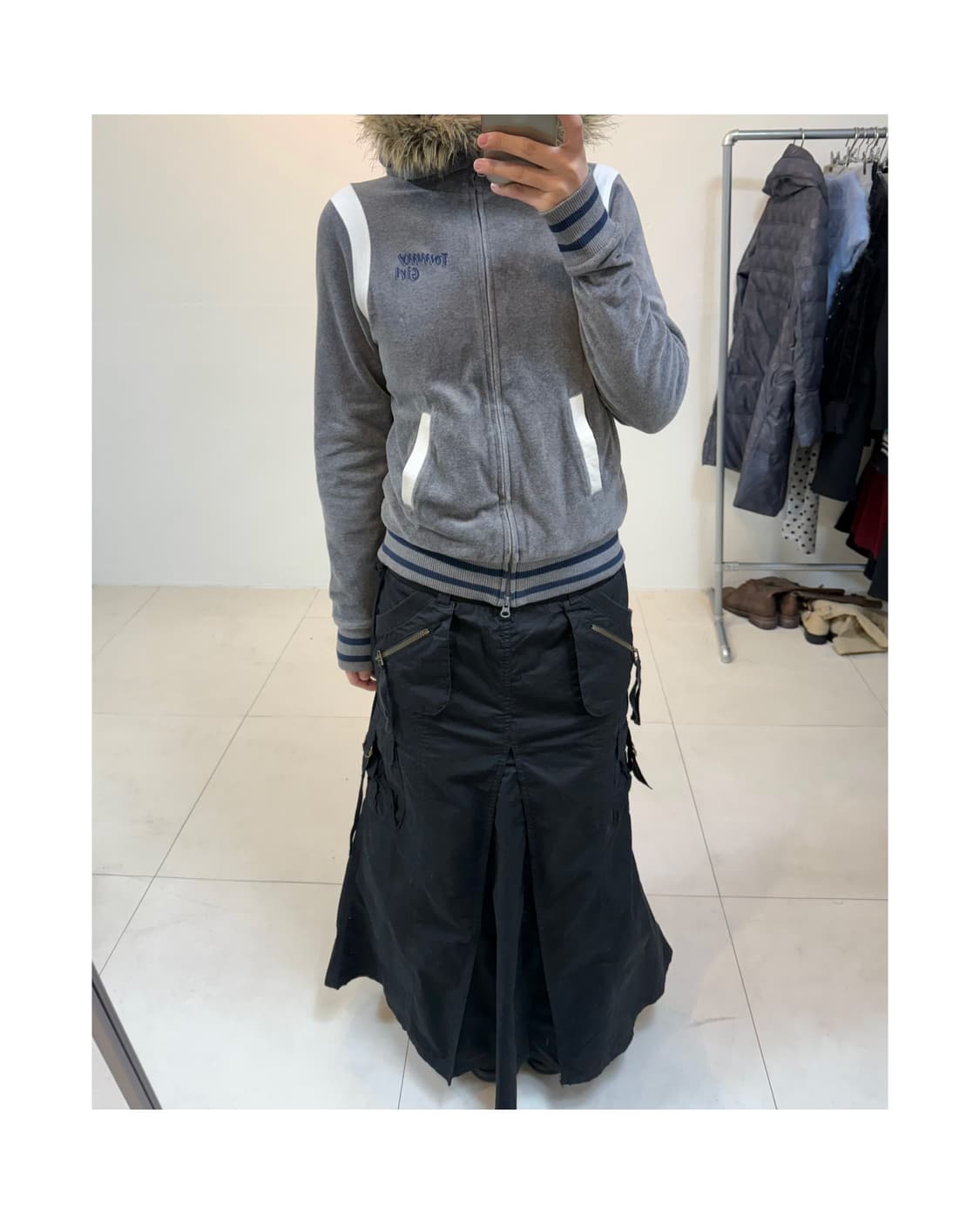 Tommy girl 2way 집업 상품이미지1