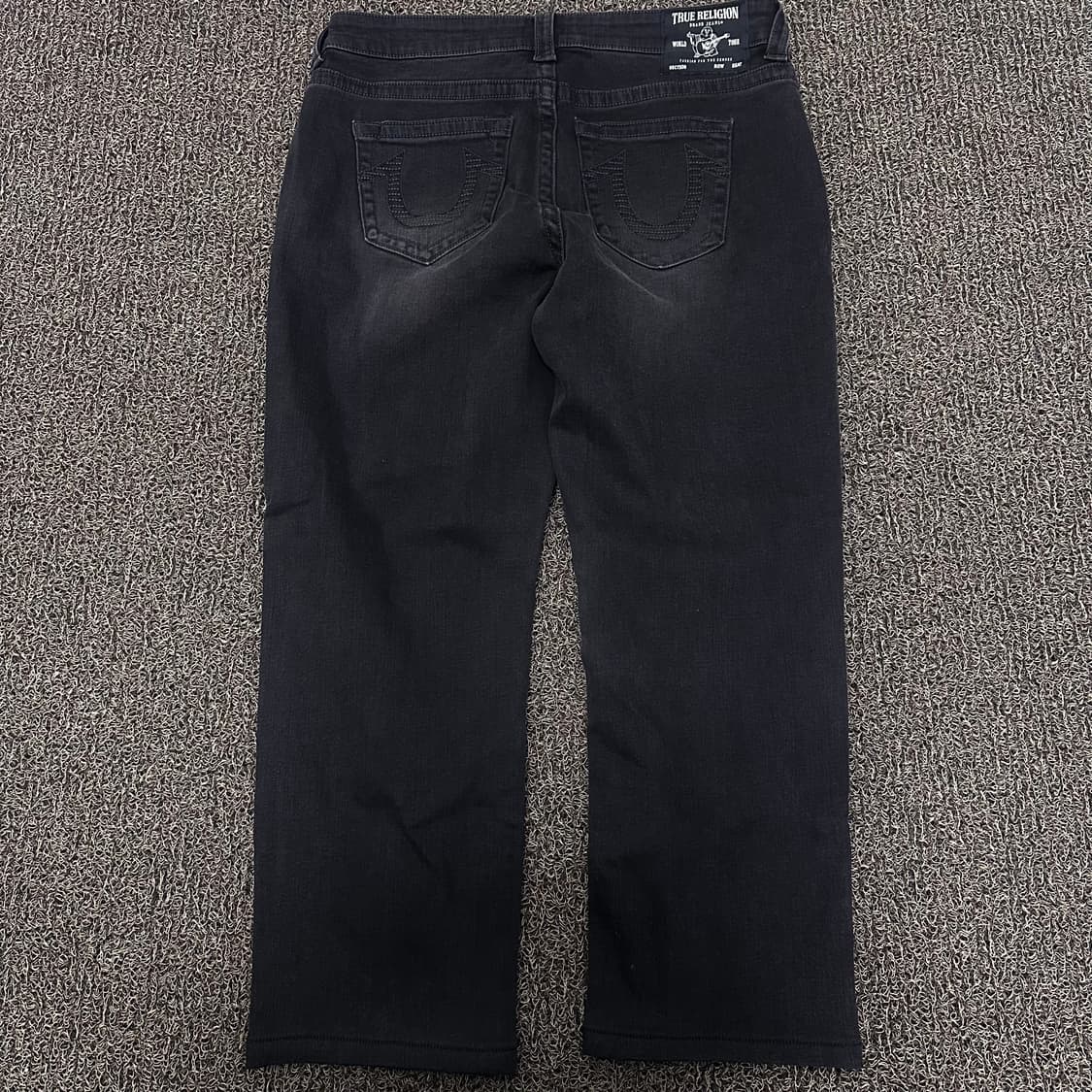 트루릴리젼 데님 흑청바지 팬츠 38인치 상품이미지5