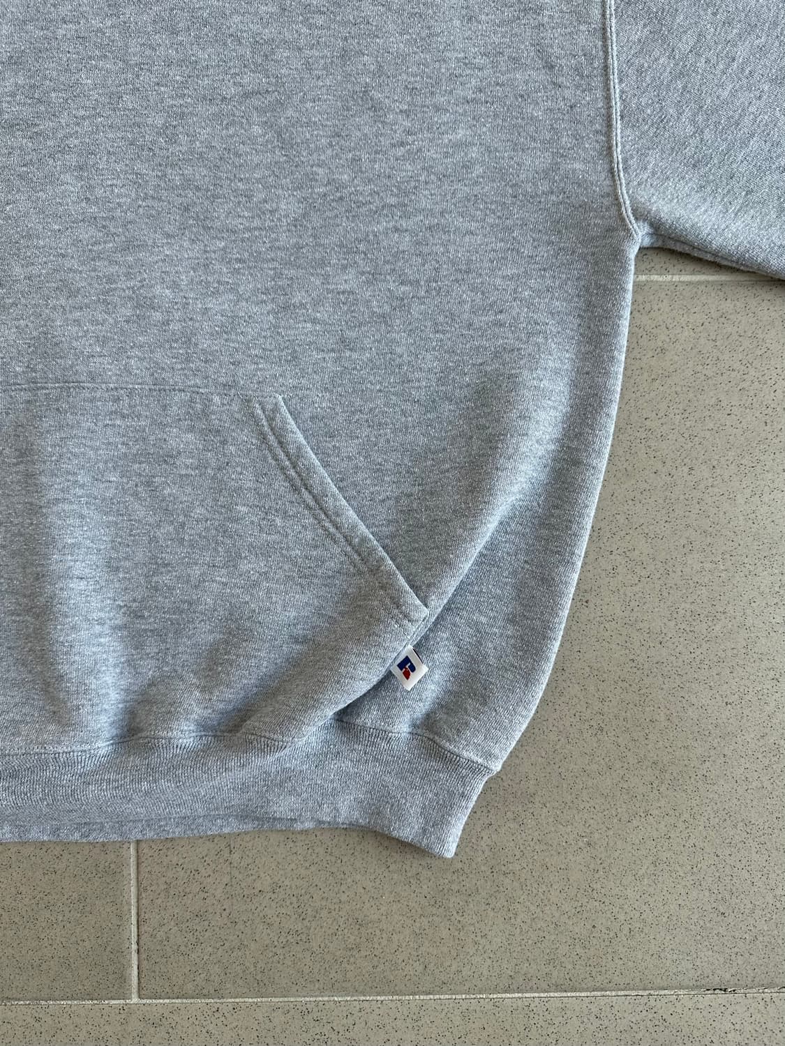 90s 빈티지 러셀 후드 그레이 L 상품이미지3