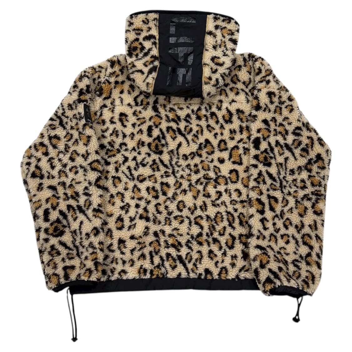 라이프워크 버블링 레오파드 호피 쉐르파 후리스 자켓 S 상품이미지3