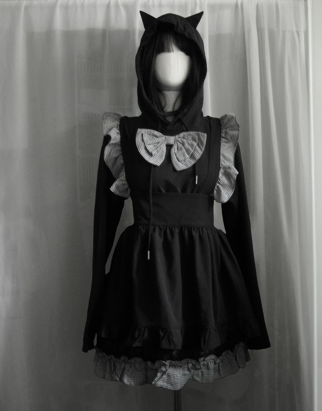 Nier 메이드 드레스 2piece set 상품이미지1