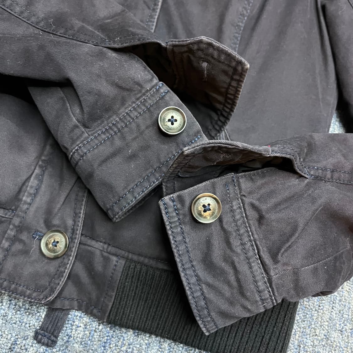 홀리스터 핀터깔 울프죠 후드 자켓 L 상품이미지3