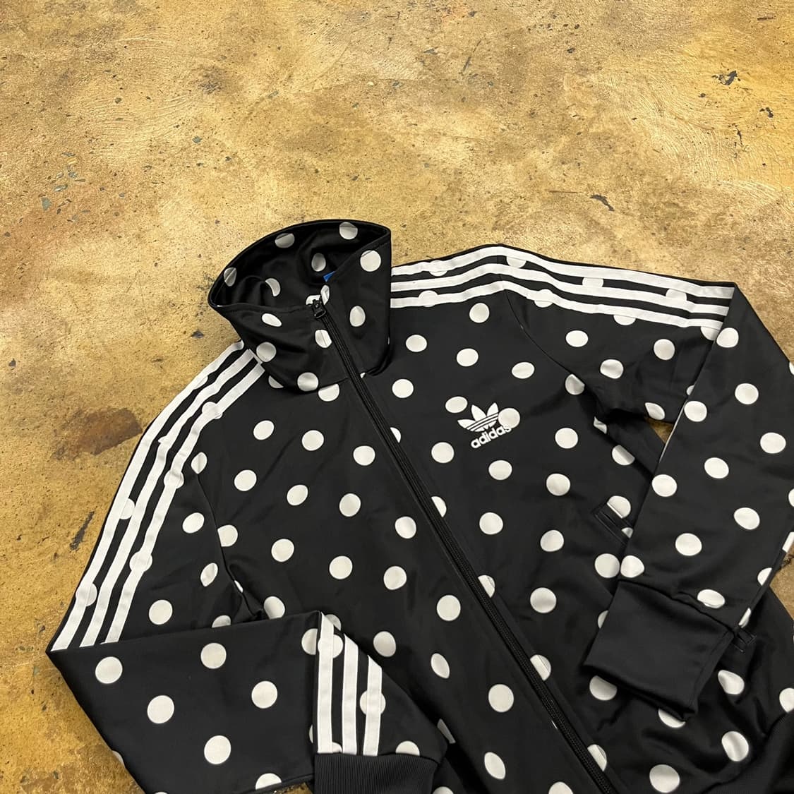 [정품/85] 아디다스 파이어버드 블랙 도트 트랙탑 져지 b17 상품이미지1