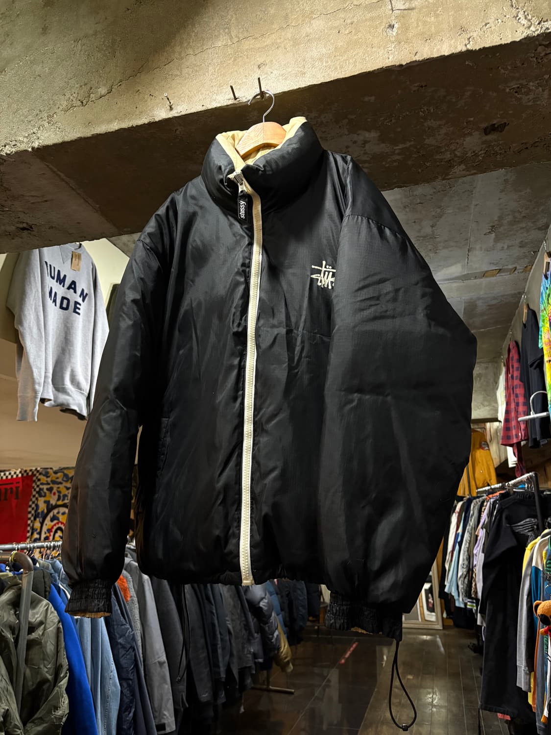 90s stussy 스투시 아카이브 다운 패딩 상품이미지2