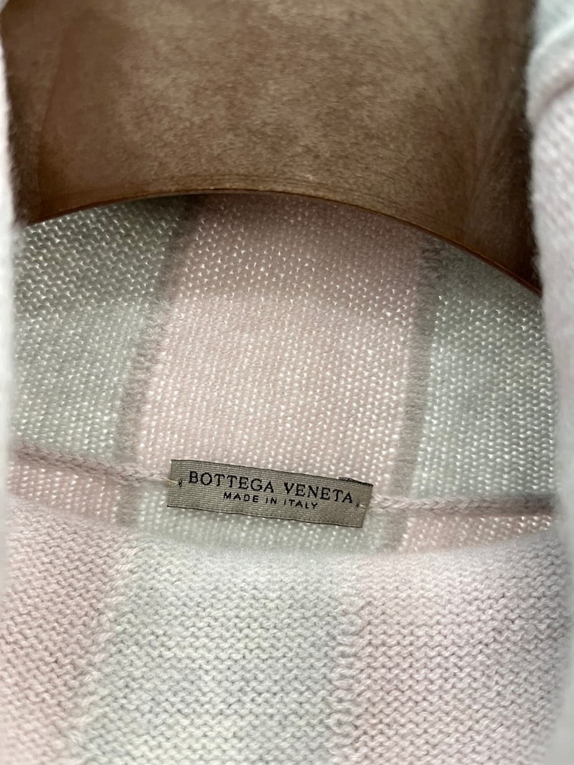 여) 보테가베네타 베이비핑크 캐시미어100% 니트 상품이미지5