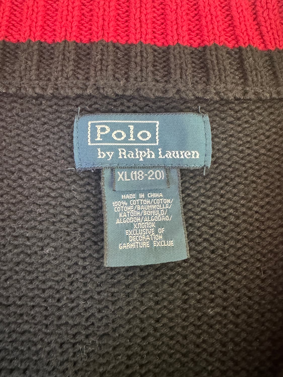 폴로 빅포니 니트집업 상품이미지3