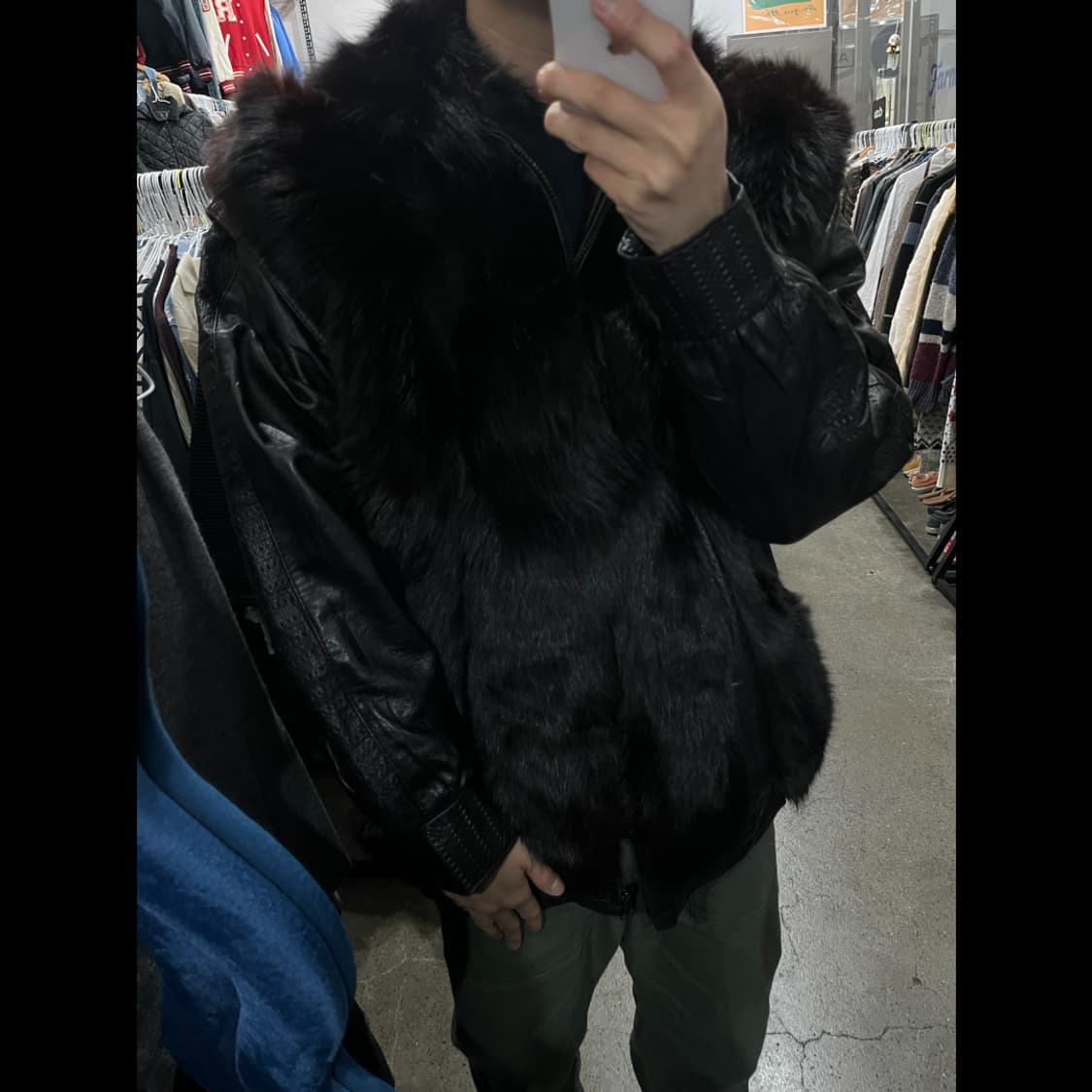 SAGA FOX 사가폭스 2way 레더자켓 베스트 상품이미지4