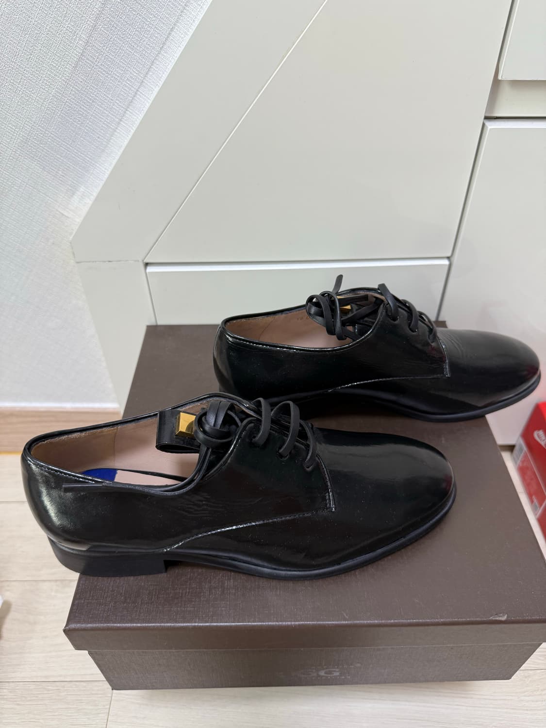 스튜어트 와이츠먼 블랙 슈즈 38사이즈 상품이미지5