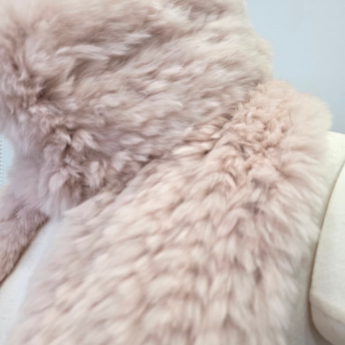  연핑크 래빗 머플러 상품이미지5