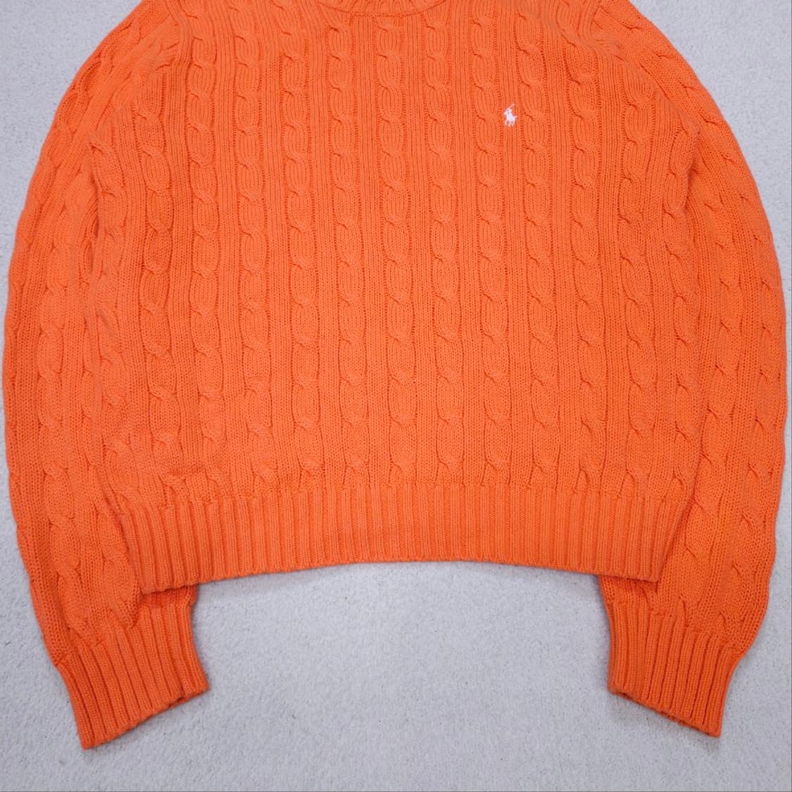 폴로 랄프 로렌 여성 케이블 니트 M 상품이미지3