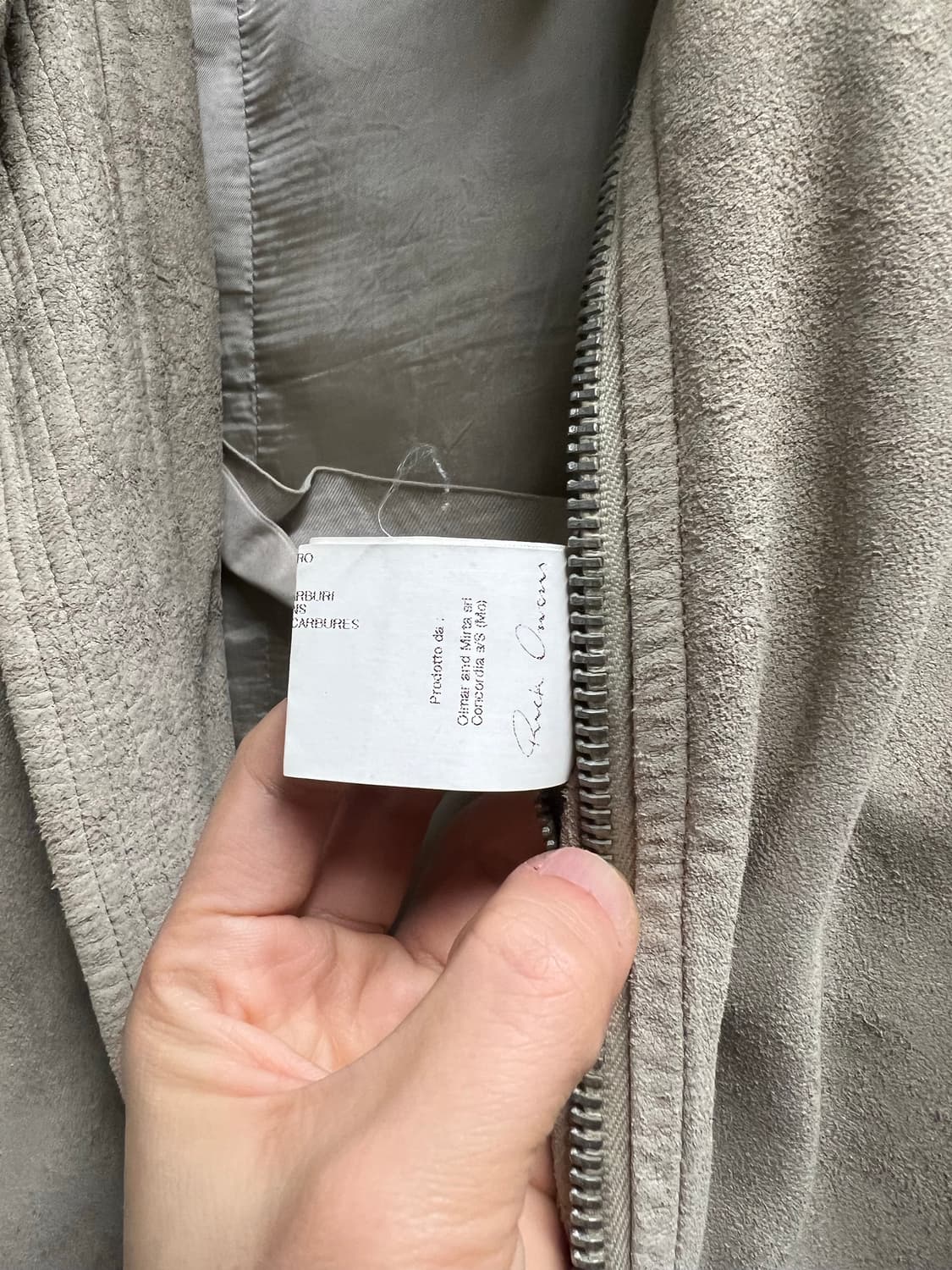 릭오웬스 가죽자켓  상품이미지6