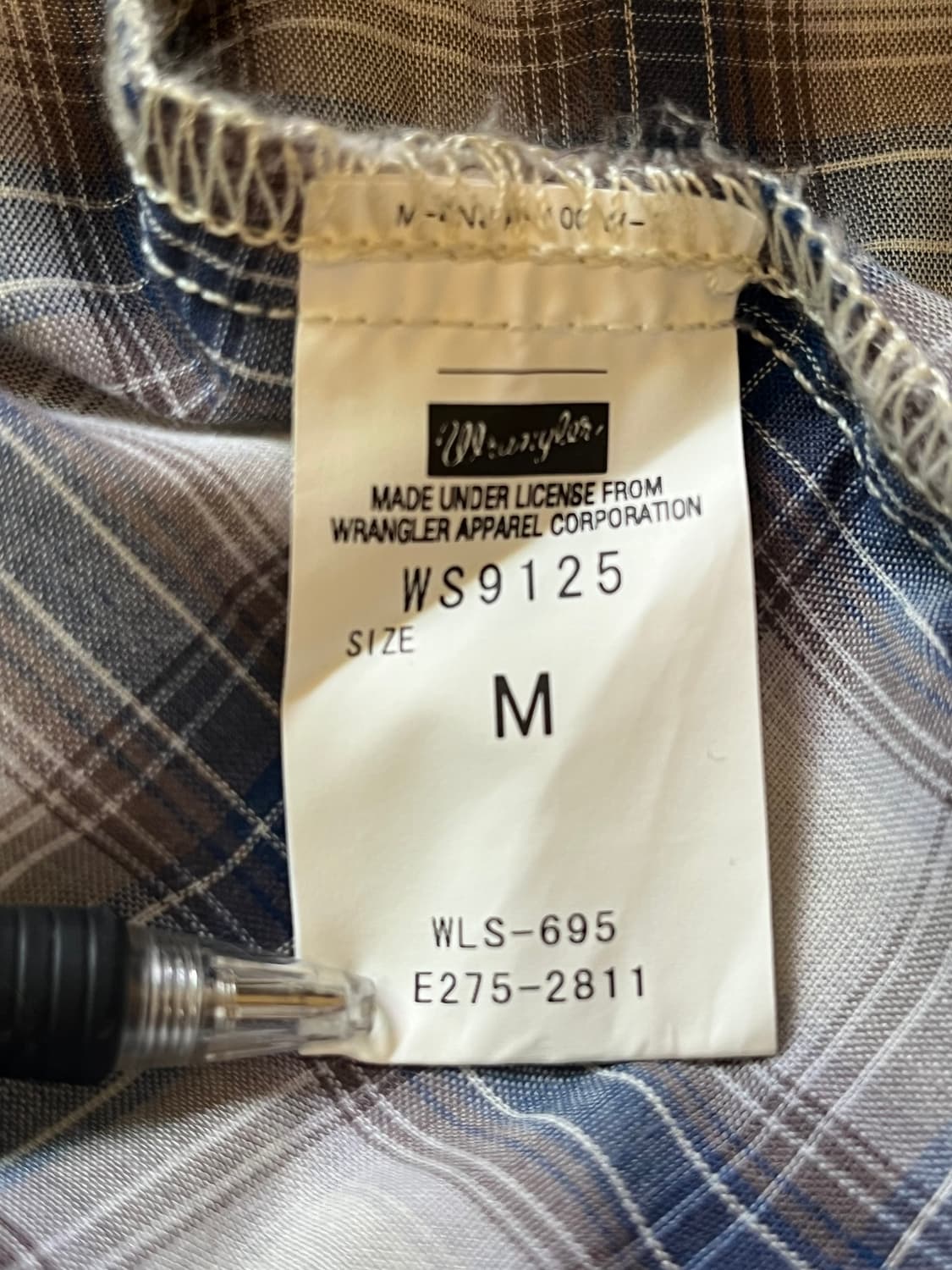 BEDWIN X WRANGLER PLAIDS SHIRTS 상품이미지7