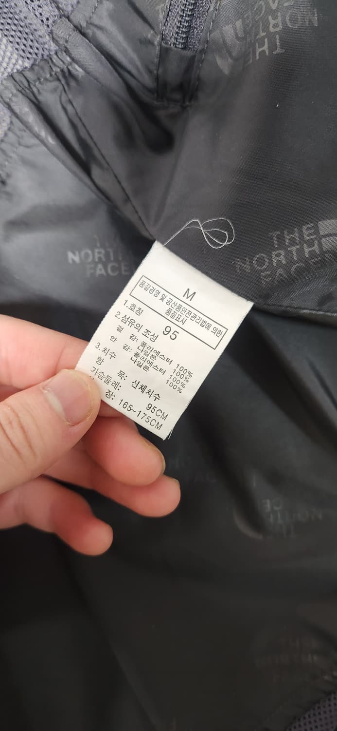 노스페이스 고어택스 바람막이 후드 자켓 상품이미지8