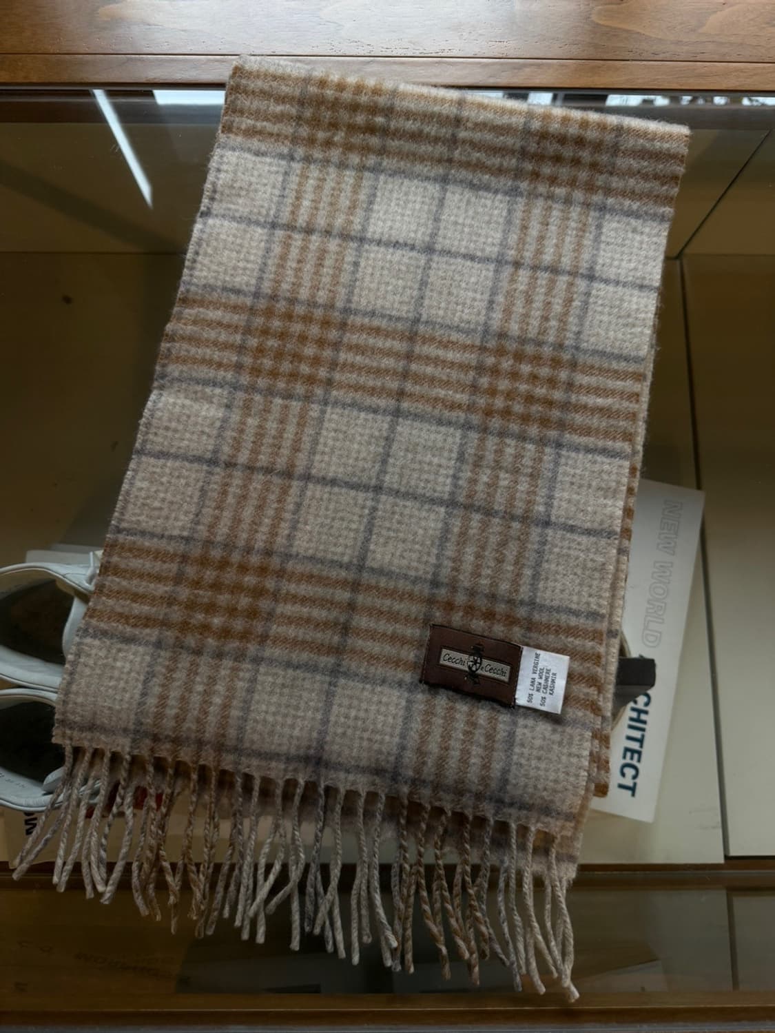 Cecci 울 캐시미어 머플러 상품이미지8