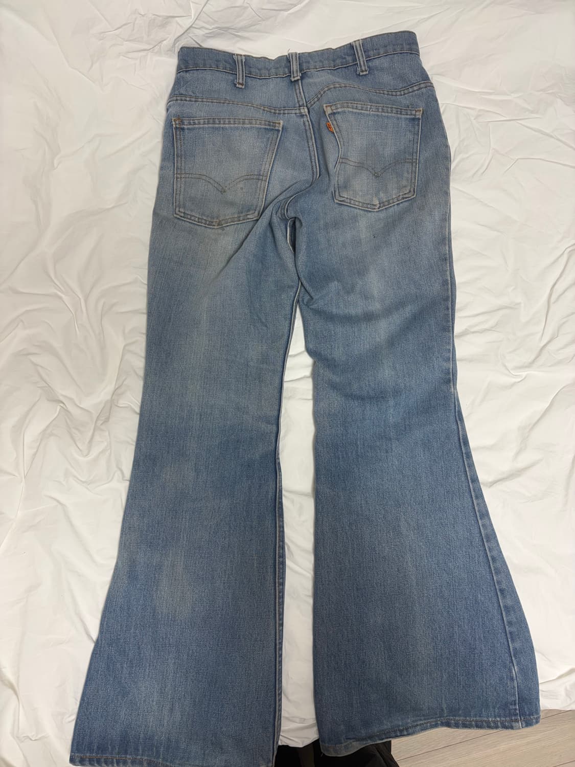 70-80년대 리바이스 684  (오렌지탭) 부츠컷 데님 31siz 상품이미지3