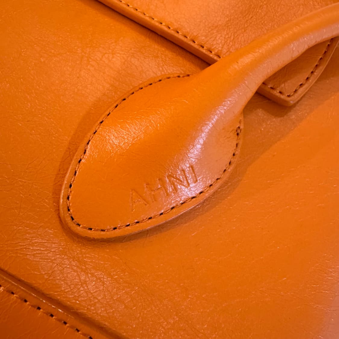 AHNI 토트백 숄더백 nuts 오렌지 상품이미지6