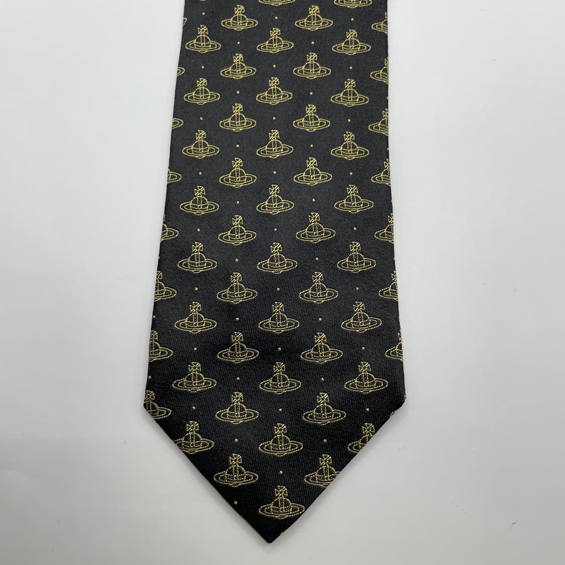 550) (VIVIENNE WESTWOOD) 비비안웨스트우드 패턴 넥타이 상품이미지3