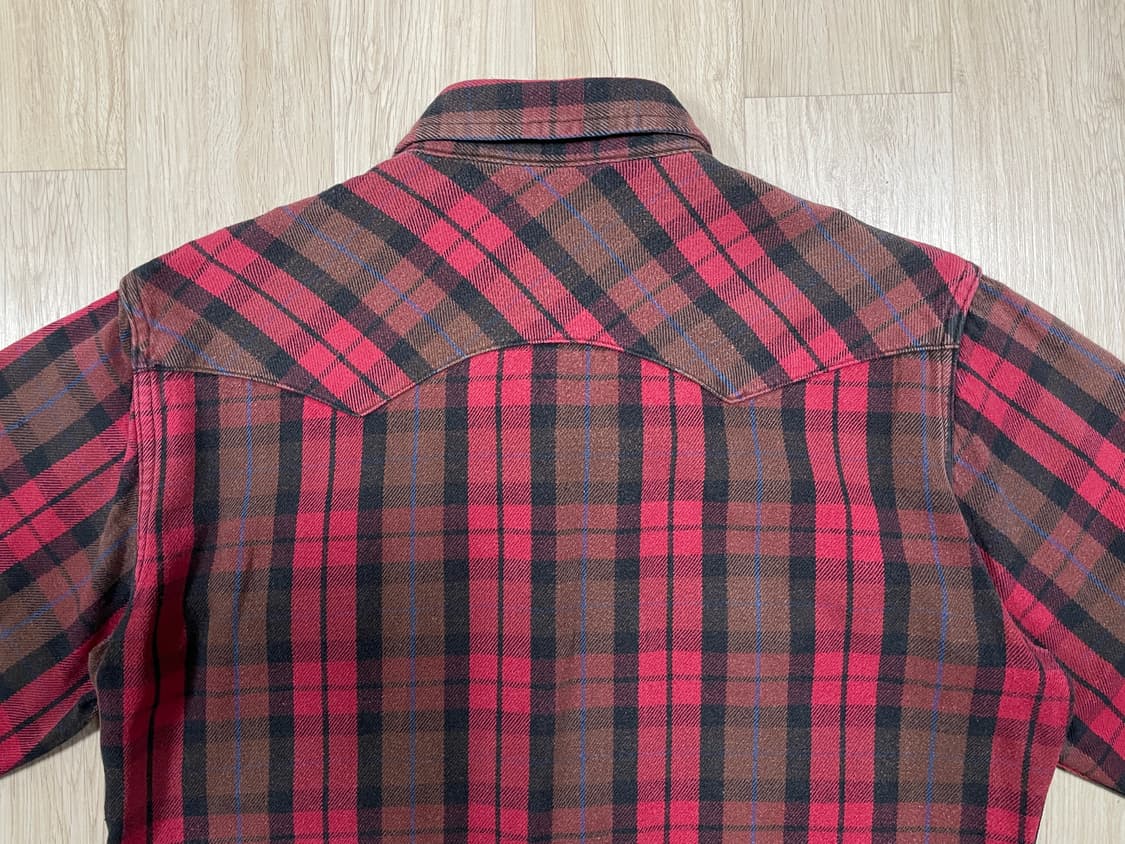 100) 60s 복각 Lee 재팬 헤비코튼 웨스턴셔츠(RRL&LVC&폴로 상품이미지6