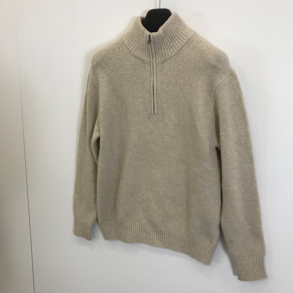 유니클로 수플레얀 하프집업 니트 [M] 상품이미지2