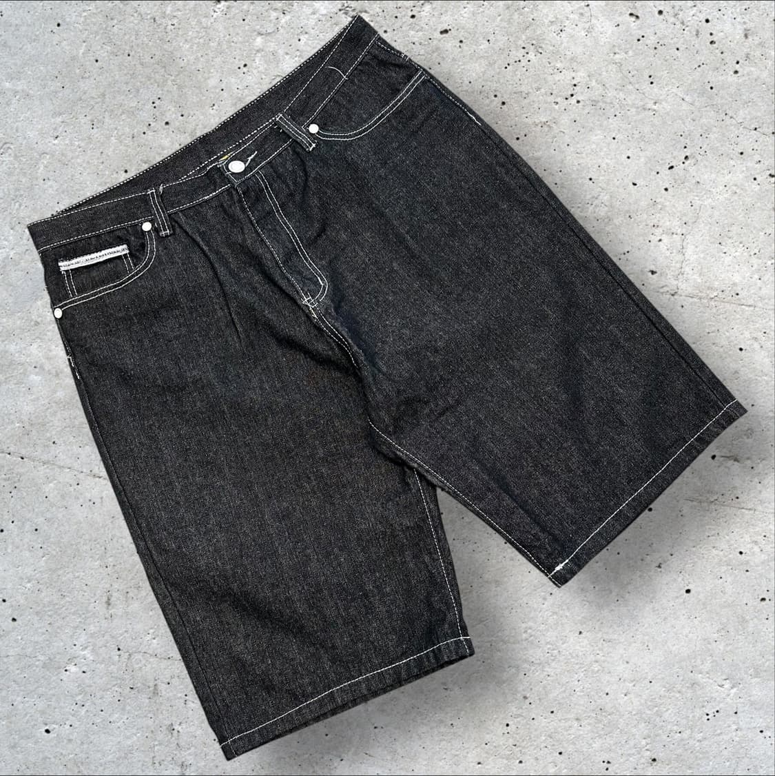 [40] 쿠지 빈티지 블랙 데님 반바지 Coogi A661 상품이미지2