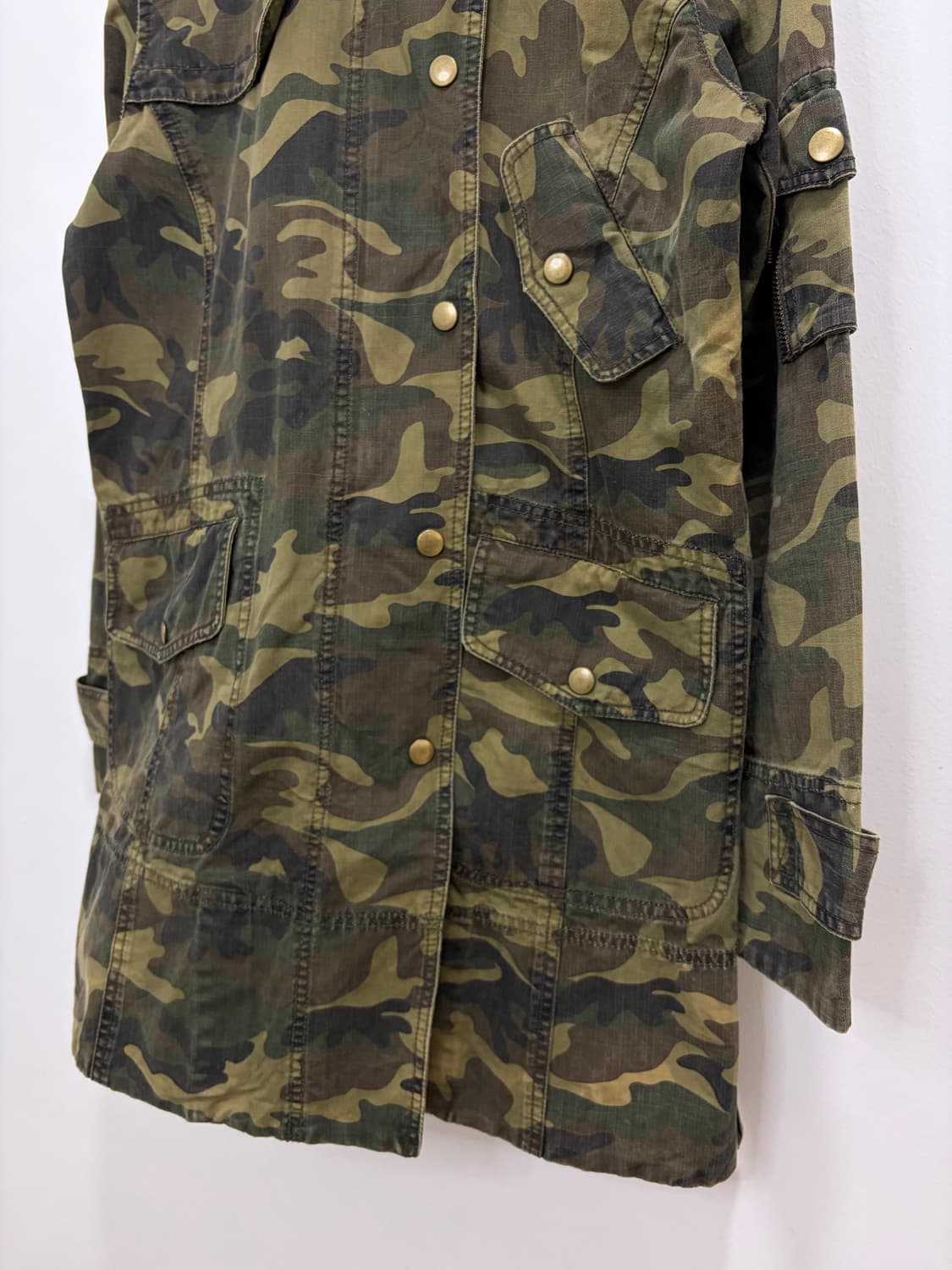 밀리터리 그런지 y2k 카고 코트 상품이미지7