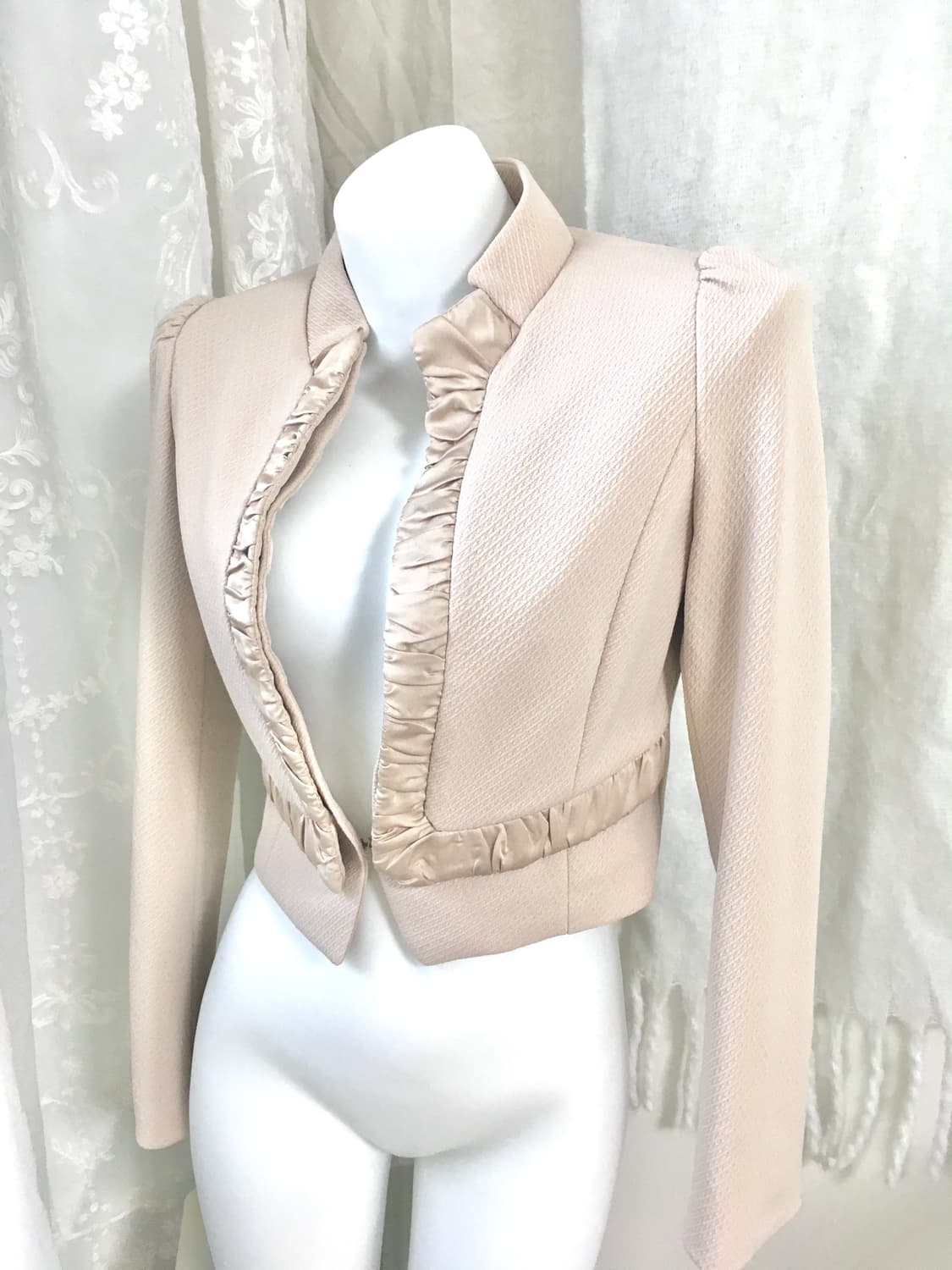 르네상스 페어리 프릴 슬림 블레이저 자켓 상품이미지2