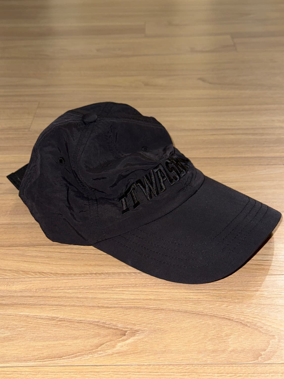 STANDALONE 스탠드얼론 나일론 볼캡 블랙 송혜교 모자 “IT WA 상품이미지1