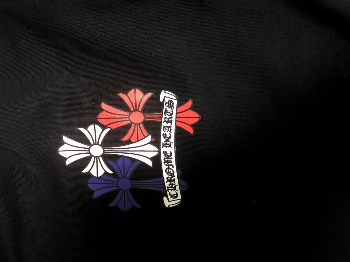 정품)크롬하츠 멀티 크로스 후드 블랙 상품이미지3