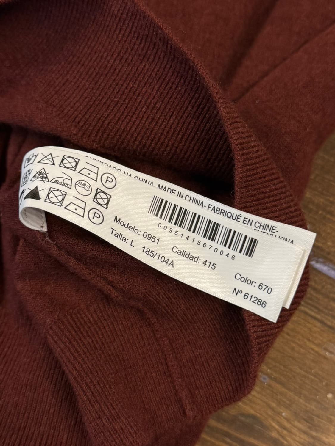 마시모두티 울 캐시미어 니트 100 상품이미지9