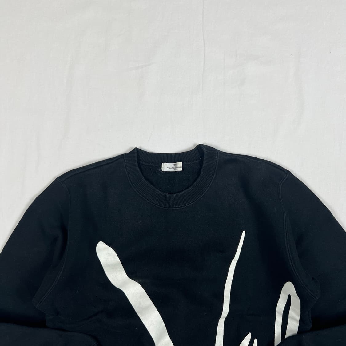 90‘s 가라바니발렌티노 valentino 스포츠 로고 맨투맨 상품이미지2
