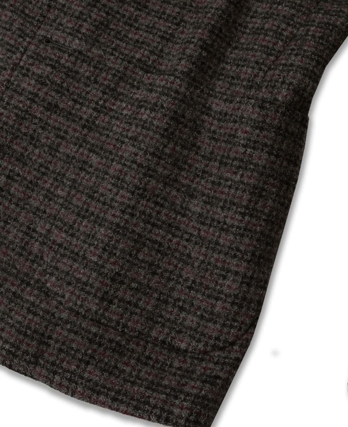 에토네 [Etonne] 레오마스터 헤어리 울 체크 댄디 자켓 상품이미지4