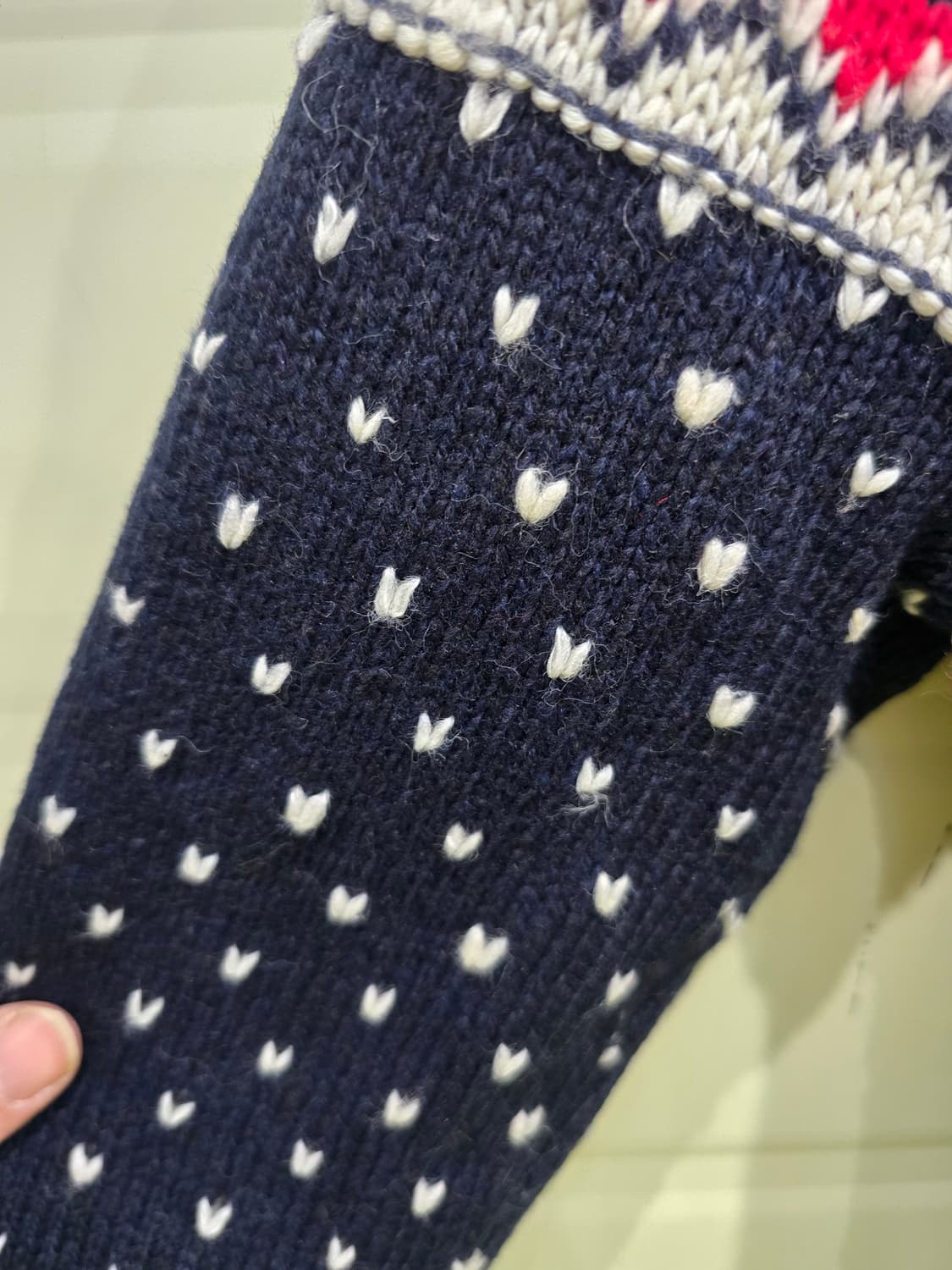 Abercrombie & Fitch 니트 후드집업 S 상품이미지4