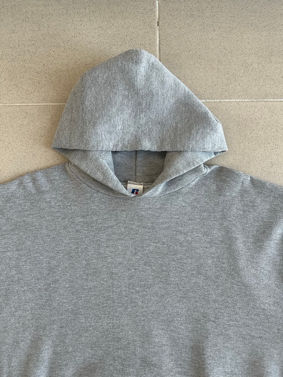 00s 빈티지 러셀 후드 그레이 XL 상품이미지3