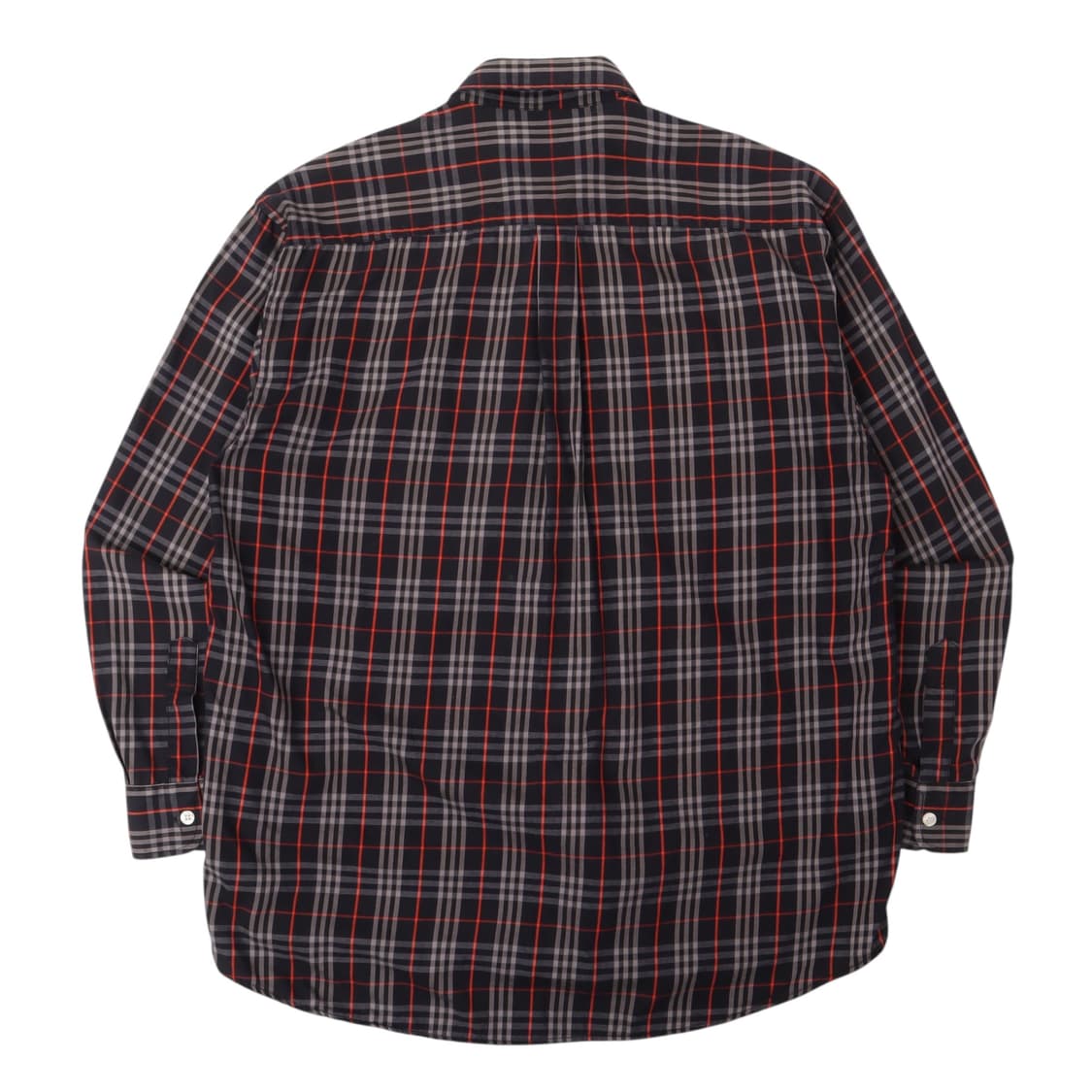 버버리 런던 네이비 노바 체크 셔츠 상품이미지5