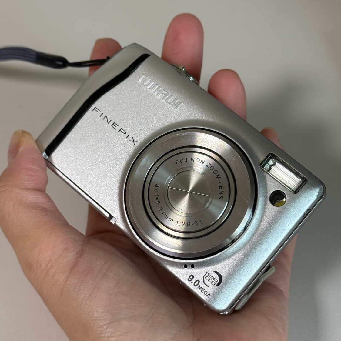 후지필름 파인픽스 F47 빈티지 디카 디지털카메라 실버 상품이미지2